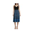 Studio West Sleeveless Crochet-top Dress - Tall