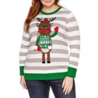 Tiara International Christmas Sweater - Plus