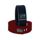 Itouch Ifitness Activity Tracker Black/navy And Red Interchangeable Band Unisex Multicolor Strap Watch-ift5416bk668-rdn