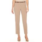 Liz Claiborne Belted Ankle Pants - Tall