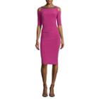 Scarlett Elbow Sleeve Sheath Dress-talls