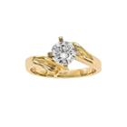3/4 Ct. Diamond 14k Yellow Gold Solitaire Ring