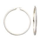 Diamond Fascination&trade; Hoop Earrings