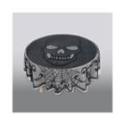Skull Lace Round Fabric Tablecover