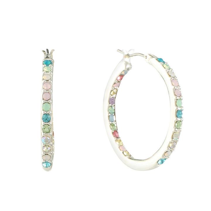 Gloria Vanderbilt Brass 31.1mm Hoop Earrings