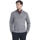 Izod Button Mock Donegal Sweater