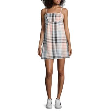 Heart N Soul Sleeveless Squares A-line Dress-juniors