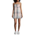 Heart N Soul Sleeveless Squares A-line Dress-juniors