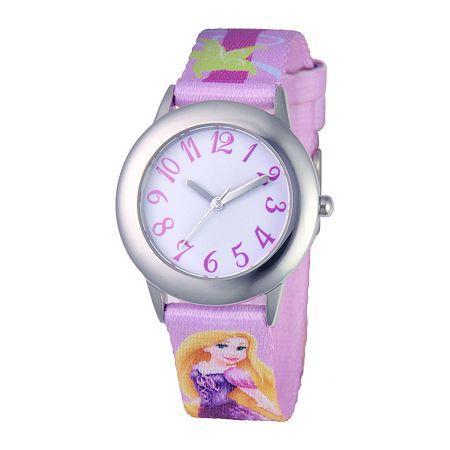 Disney Rapunzel Tween Purple Strap Watch