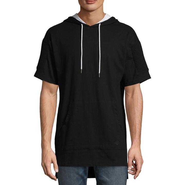 Akademiks Short Sleeve Hooded Neck T-shirt