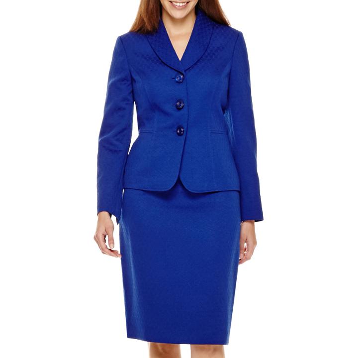 Le Suit Long-sleeve Jacket And Skirt Suit Set