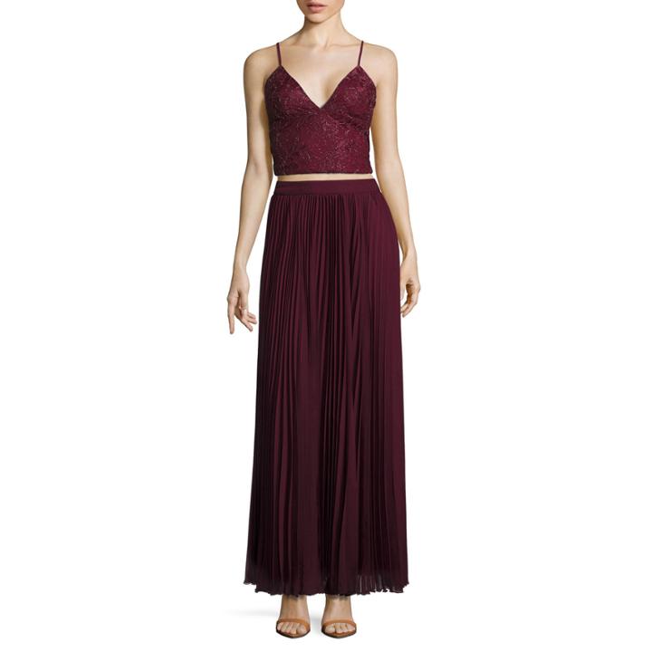 Speechless Sleeveless Evening Gown-juniors