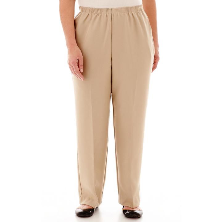 Alfred Dunner Pull-on Pants - Plus (29.5/27 Short)