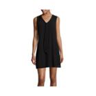 Heart & Soul Sleeveless Bow A-line Dress- Juniors