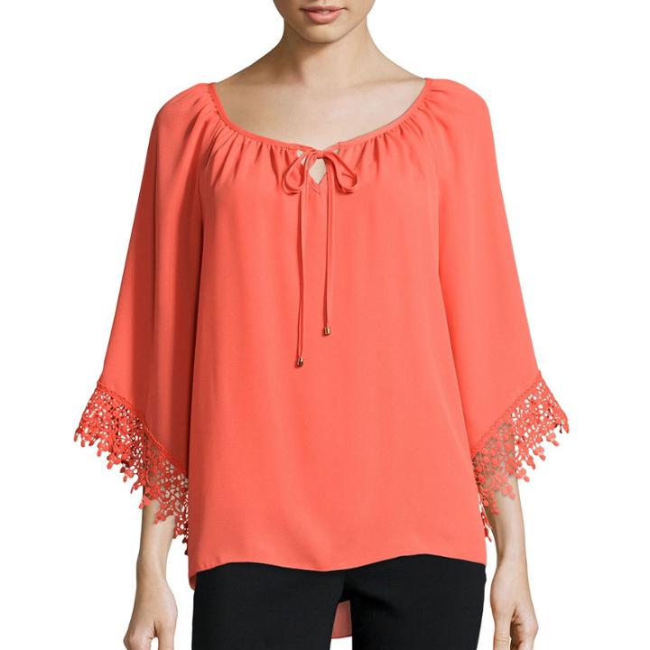 Alyx Long Sleeve Peasant Top