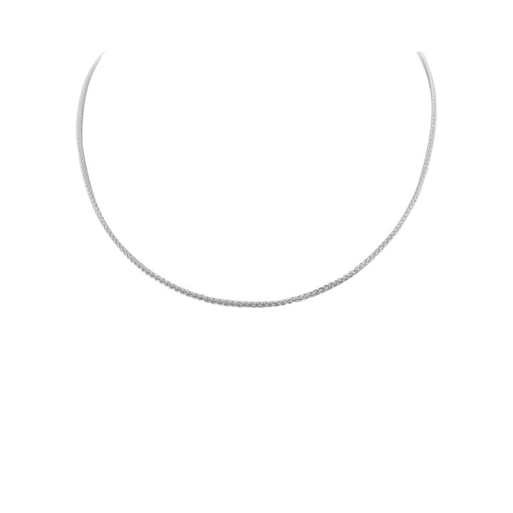 Made In Italy Sterling Silver 20 Wheat Chain Necklace
