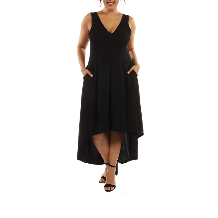 24/7 Comfort Apparel Enchanting Princess A-line Dress-plus