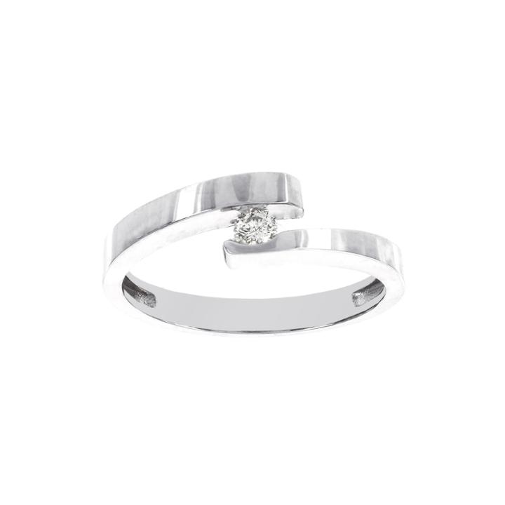 1/10 Ct. T.w. Diamond 14k White Gold Promise Ring