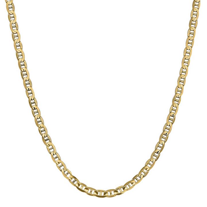Solid Anchor 20 Inch Chain Necklace