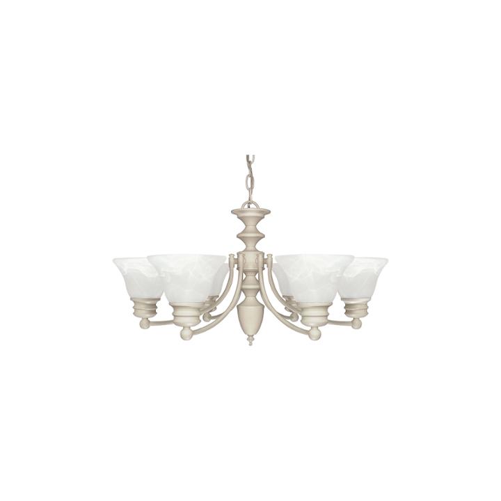 Filament Design 6-light Mahogany Bronze Chandelier