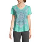 St. John's Bay Active Short Sleeve Graphic T-shirt