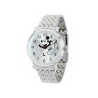 Disney Mickey Mouse Mens Stainless Steel Vintage-style Watch
