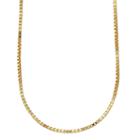 10k Yellow Gold 063 20 Box Chain Necklace