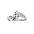 1/2 Ct. Diamond 14k White Gold Solitaire Ring