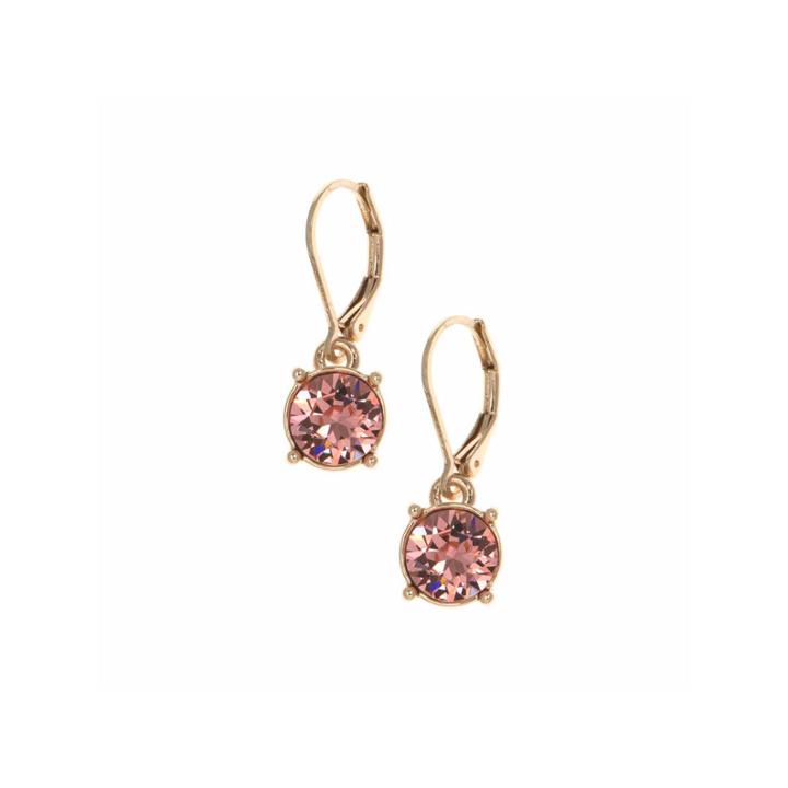 Gloria Vanderbilt Orange Drop Earrings