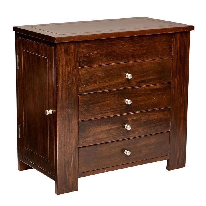 Mele & Co. Makenna Wooden Jewelry Box