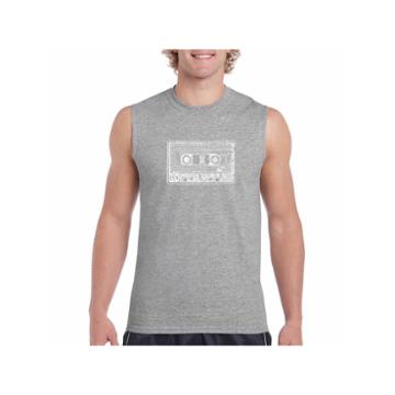 Los Angeles 80 S Sleeveless Crew Neck T-shirt-big And Tall