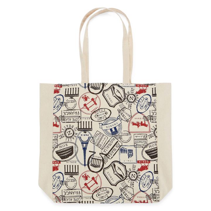 Paris Canvas Tote