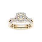 3/8 Ct. T.w. Diamond 10k Yellow Gold Engagement Ring
