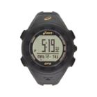 Asics Ag01 Gps Training Unisex Black Strap Watch-cqag0105y