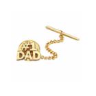 No.1 Dad Gold-plated Tie Tack