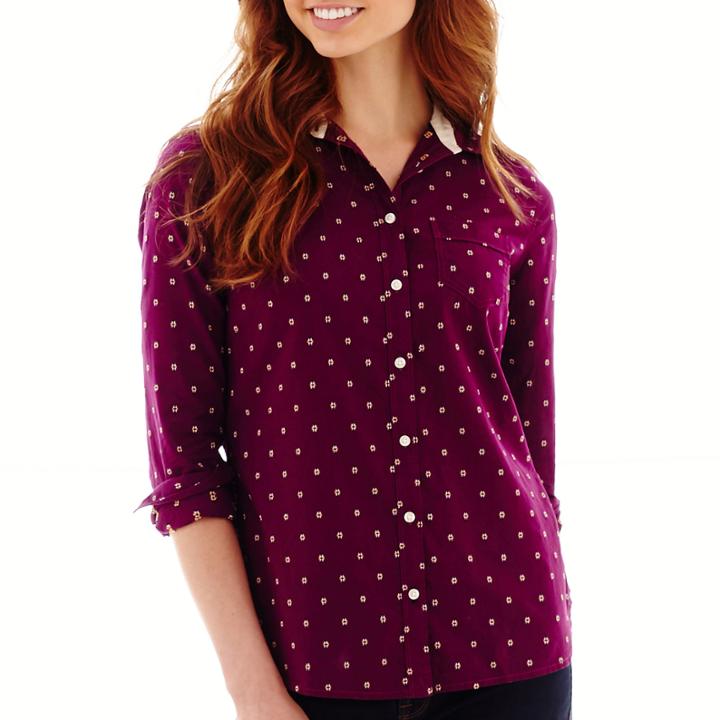 Stylus™ Long-sleeve Relaxed-fit Essential Shirt - Tall