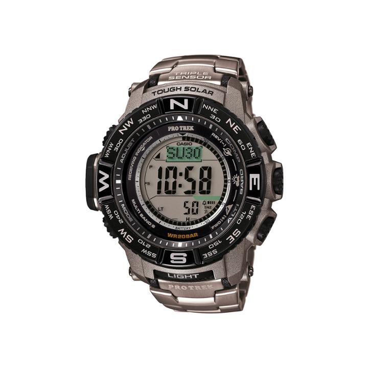 Casio Mens Pro Trek Tough Solar Digital Sport Watch