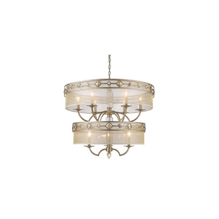 Coronada 2-tier 9-light Chandelier