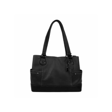 Mundi Rio Leather Shopper Shoulder Bag