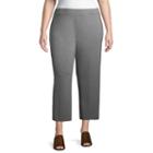 Liz Claiborne Studio Cropped Pant - Plus