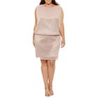 Scarlett Sleeveless Blouson Dress-plus