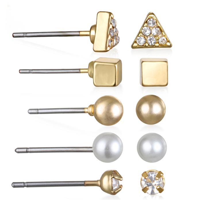 Mixit 5 Pair Earring Sets
