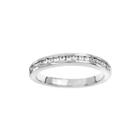 1/4 Ct. T.w. Diamond 14k White Gold Wedding Band