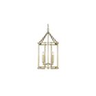 Bellare 4-light Pendant In White Gold