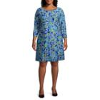 Lark Lane Must Have Printed Paisley Dress - Plus