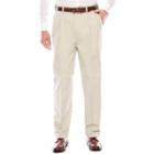 Savane Khaki Pleated Dress Pants