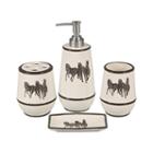 Hiend Accents Running Horse 4-pc. Bath Accessory Set