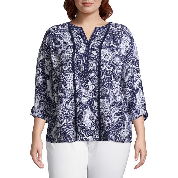 Long Sleeve Roll Tab Equipment Shirt - Plus