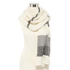 Cashmere-like Square Buffalo Infinity Scarf