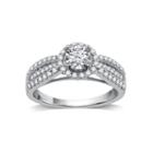 I Said Yes Womens 3/4 Ct. T.w. Genuine Diamond White Engagement Ring
